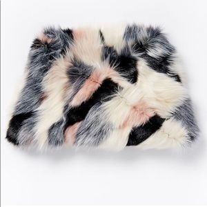 west elm Faux Fur Snood Scarf